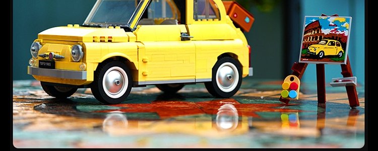 海聚购- 丹麦 乐高(lego)10271 菲亚特500汽车模型 -代发与直销