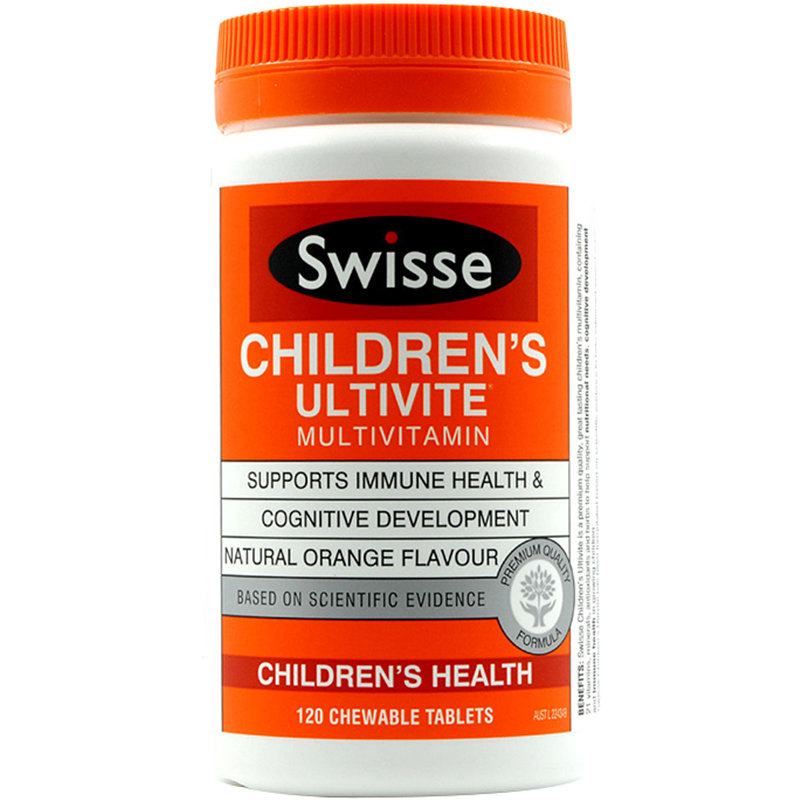 澳洲 斯维诗(Swisse)儿童复合维生素 120粒(澳版)