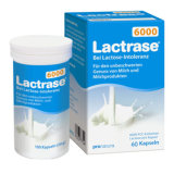 德国 Lactrase 乳糖酶 婴儿奶伴侣6000单位 60粒（胶囊和颗粒随机发） 6.30到期