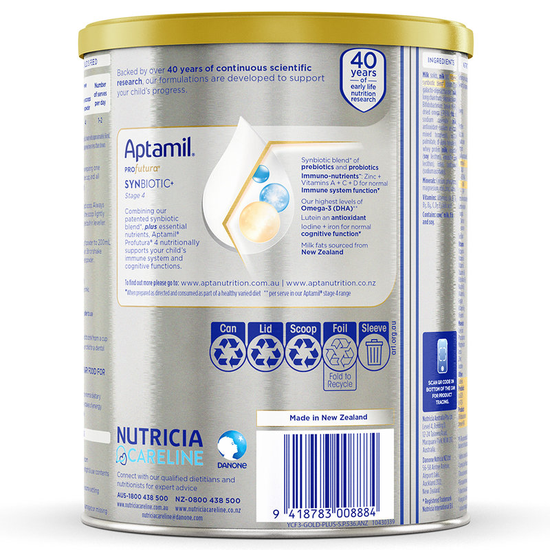 【澳洲直邮】澳洲 爱他美（Aptamil）白金版婴幼儿奶粉 90...