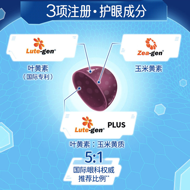 澳洲 佳思敏(Nature s Way) 儿童软糖护眼 50粒