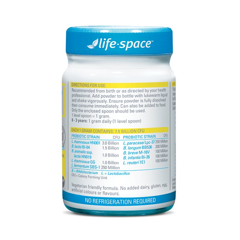 澳洲 益倍适(life space)婴幼儿益生菌粉 60g 适用0-3岁