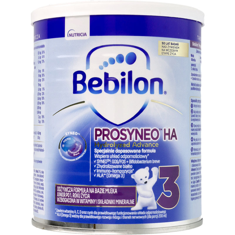 【保税进口】波兰 牛栏（Bebilon）HA半水解奶粉3段 400g