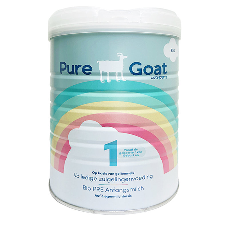 保税区荷兰（Pure Goat）婴幼儿有机羊奶粉1段 800g 0-6个月
