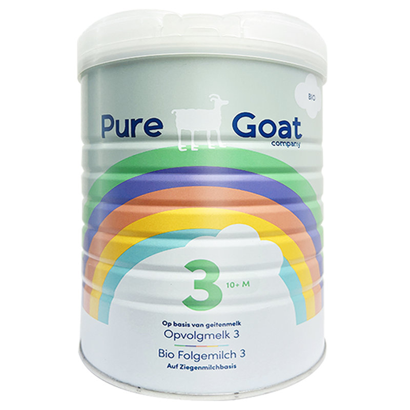 保税区荷兰（Pure Goat）婴幼儿有机羊奶粉3段 800g 10个月以上