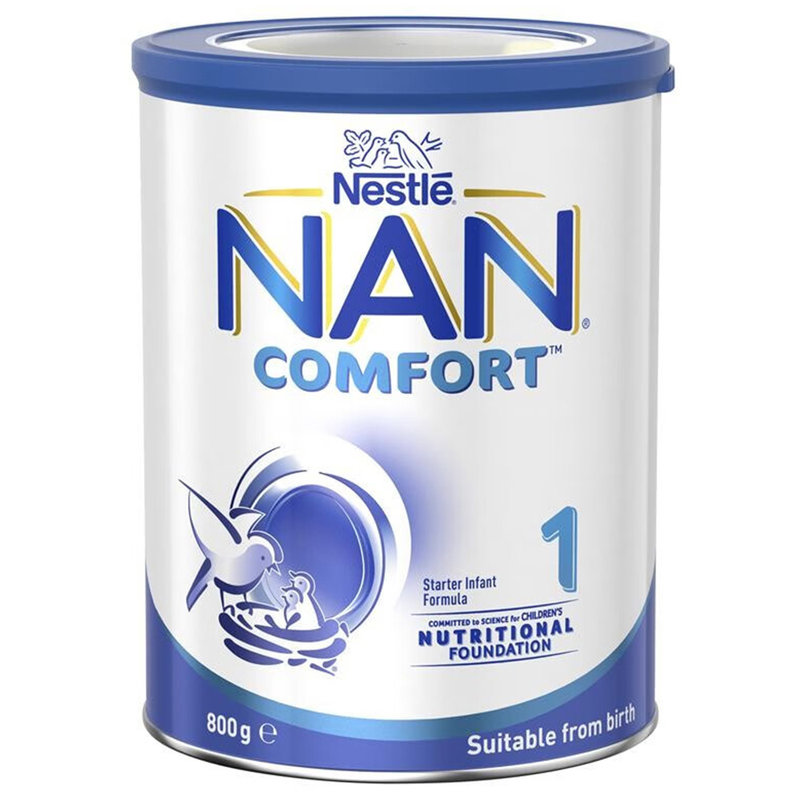 保税区澳洲 雀巢（NESTLE）舒适能恩婴幼儿配方奶粉1段 800g 适合0-6个月