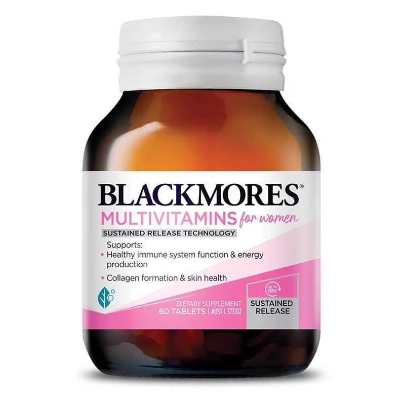 【保税进口】澳洲 澳佳宝（Blcakmores）女士活力综合营养素 60片