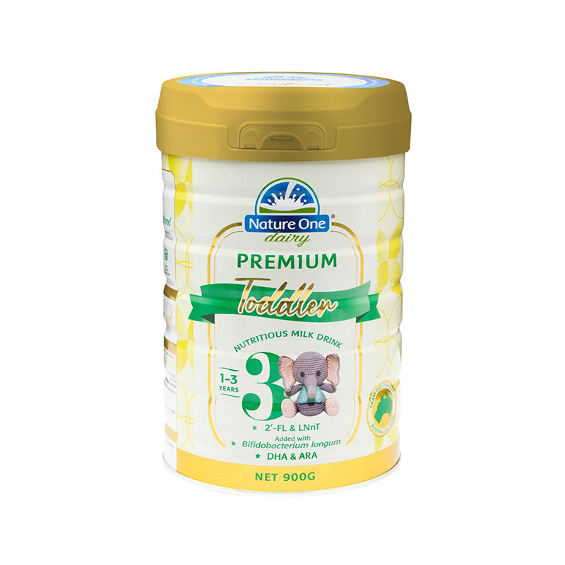 保税区澳洲 奥纯冠 （Nature One Dairy）全护铂金版婴儿奶粉 3段 900g（适合1-3岁）