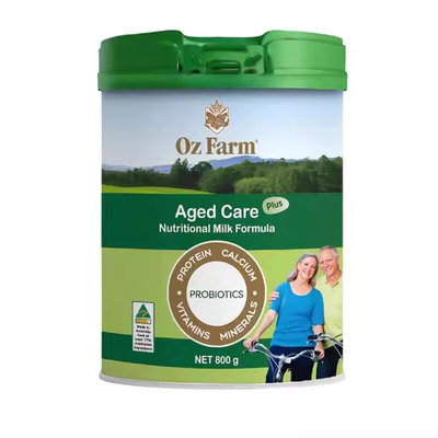 保税区澳大利亚 澳滋（OZ FARM）中老年益生菌配方奶粉 800g/罐