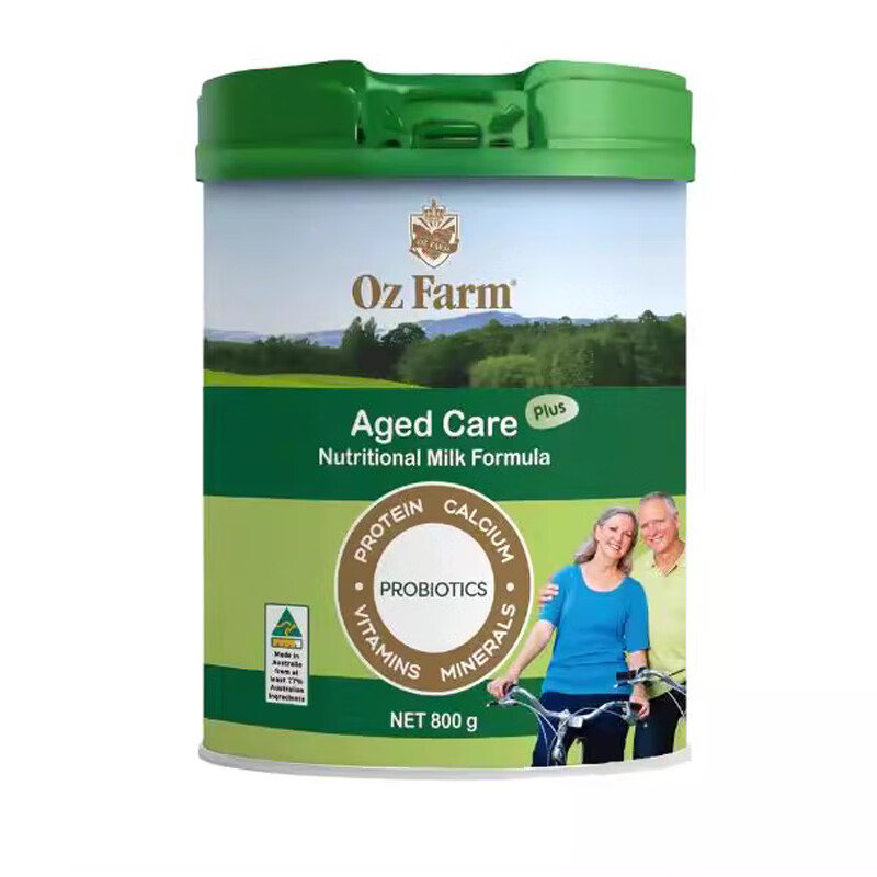 保税区澳大利亚 澳滋（OZ FARM）中老年益生菌配方奶粉 800g/罐