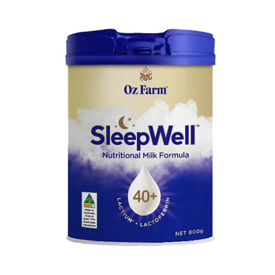 保税区澳大利亚 澳滋（OZ FARM）SleepWell睡眠粉营养配方奶粉 800g/罐