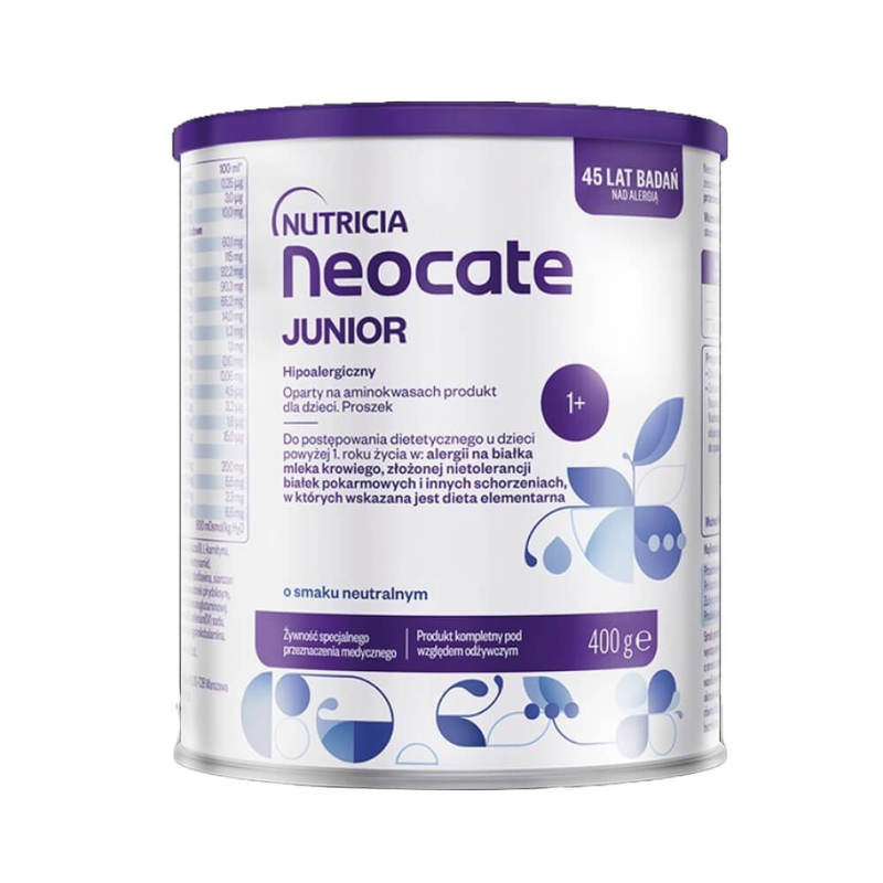 保税区波兰 纽康特 (neocate) 氨基酸奶粉1+段 400g 原味（新旧包装随机发货）