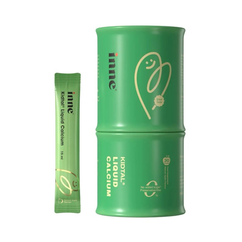 保税区德国 INNE 竹节钙 苹果味 30条/罐