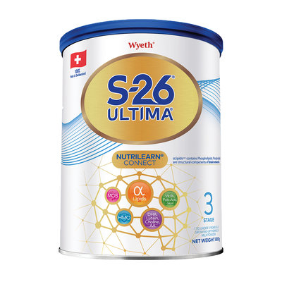 保税区港版 惠氏（Wyeth）铂臻ultima婴幼儿奶粉3段 800g