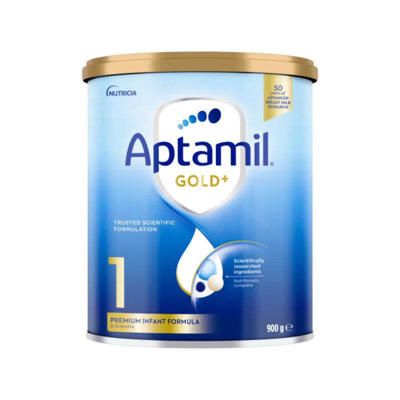 【直邮】澳洲 爱他美(Aptamil)金装婴幼儿奶粉 1段 900g  适龄0-6个月 包邮包税
