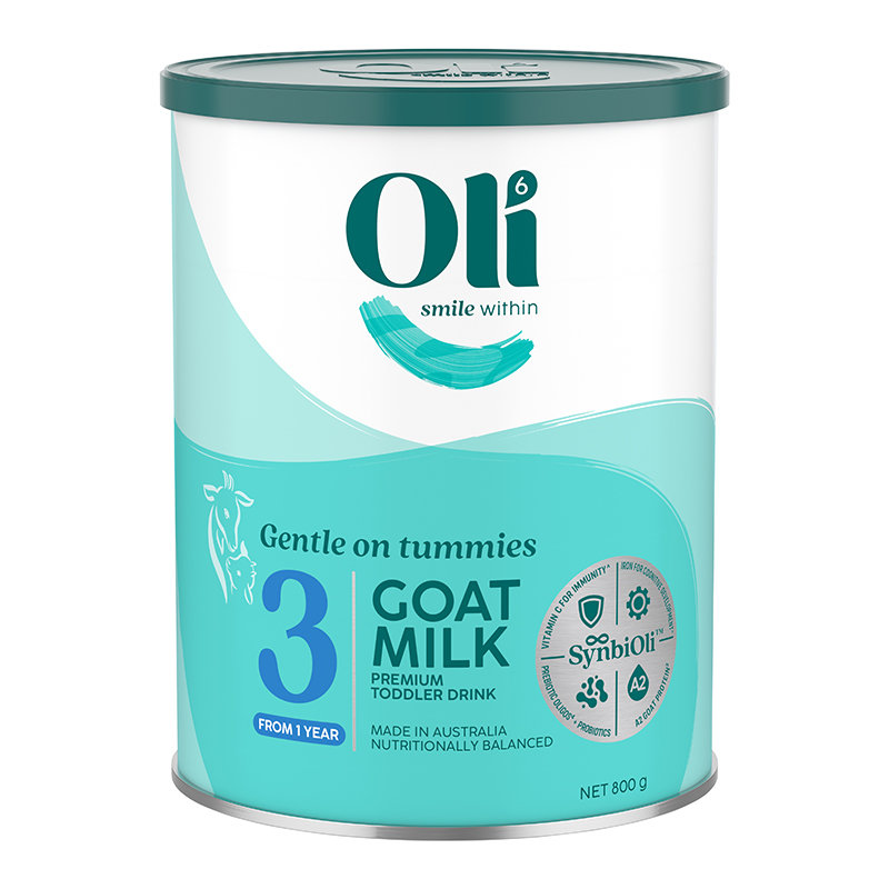 【买赠】 澳洲 颖睿(oli6) 婴儿配方羊奶粉3段 800g 适合1-3岁赠品签收后且无售后的活动结束后发出发出