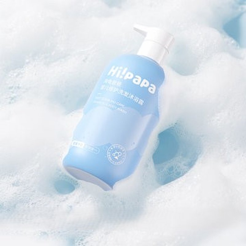 海龟爸爸(Hipapa)婴儿倍护洗发沐浴露  500ml