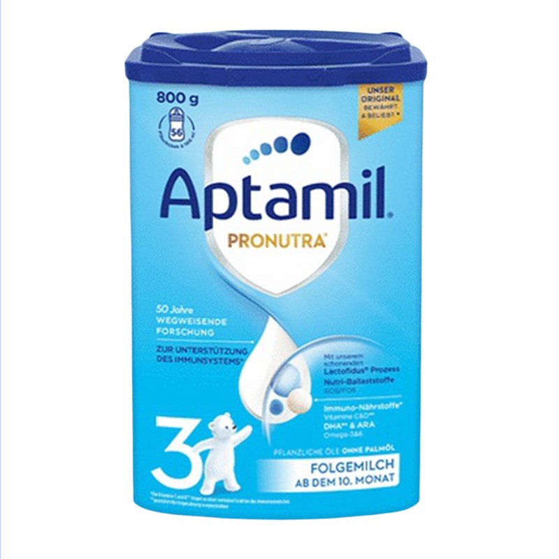 【直邮】德国 爱他美(Aptamil)婴儿配方奶粉易乐罐蓝罐 800g 3段 新旧版随机发