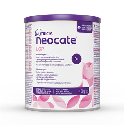保税区欧版 纽康特（Neocate）lcp氨基酸特殊配方奶粉 400g（0-12个月）（英国产匈牙利版）