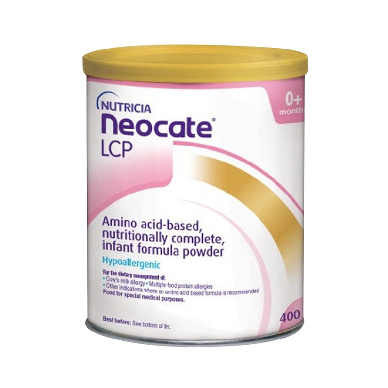 保税区英国 纽康特（Neocate）lcp氨基酸特殊配方奶粉 400g