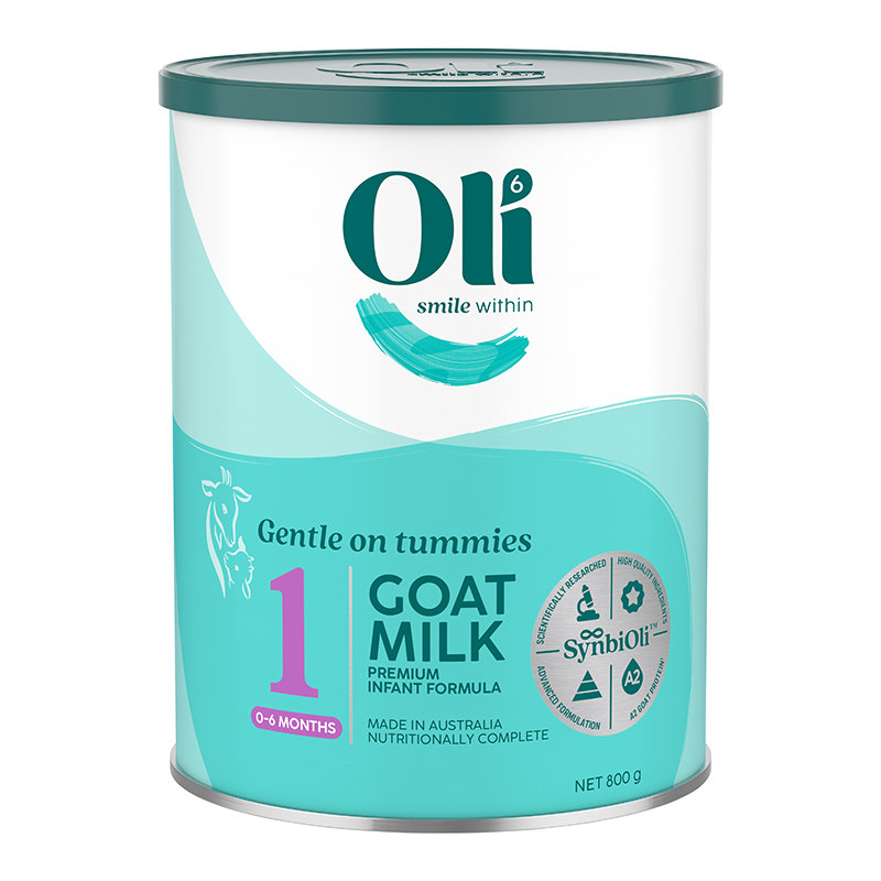【买赠】 澳洲 颖睿(oli6) 婴儿配方羊奶粉 1段 800g 适合0-6个月 赠品签收后且无售后的活动结束后发出