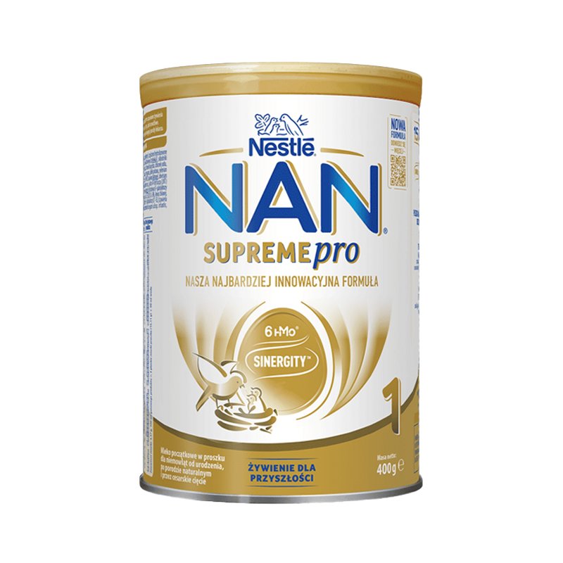 保税区波兰版 雀巢（NESTLE）超级能恩Supremepro至尊版适度水解婴幼儿奶粉1段 400g（新旧包装随机发）
