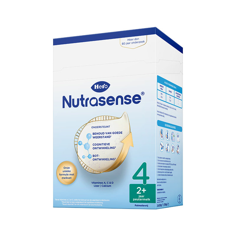 保税区【超值满赠】荷兰 Hero Baby 经典纸盒婴幼儿配方奶粉4段 700g（适合2岁以上）