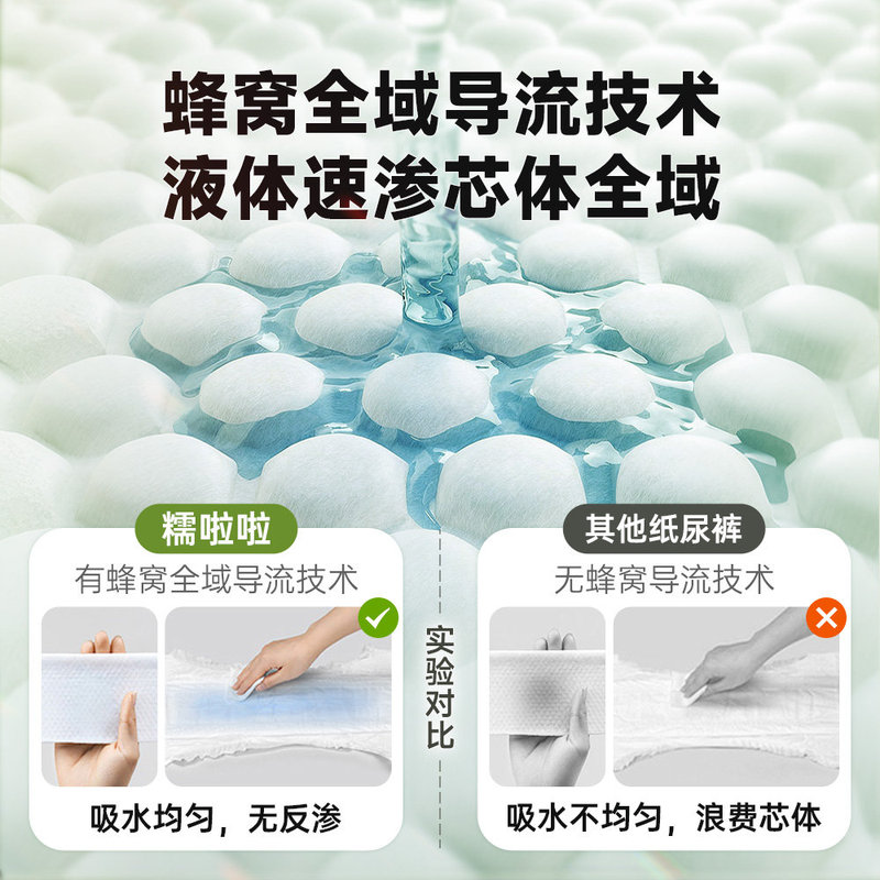 糯啦啦 茶树森林拉拉裤 XXXL24 （>=18kg）