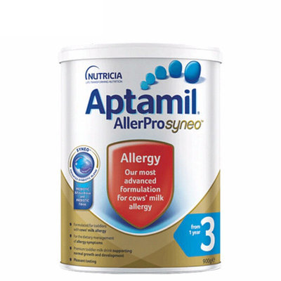 【直邮】澳洲 爱他美(Aptamil)AllerPro深度水解抗过敏奶粉 900g 3段 适合1岁以上