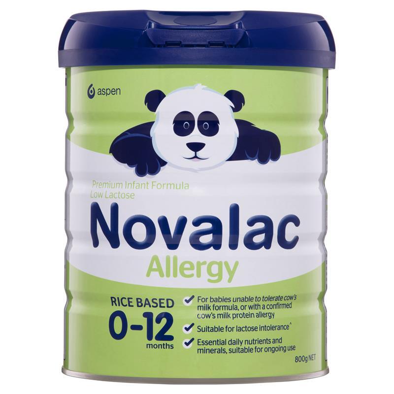 【直邮】澳洲 宝怡乐(Novalac)大米蛋白水解奶粉 800g(0-12月)