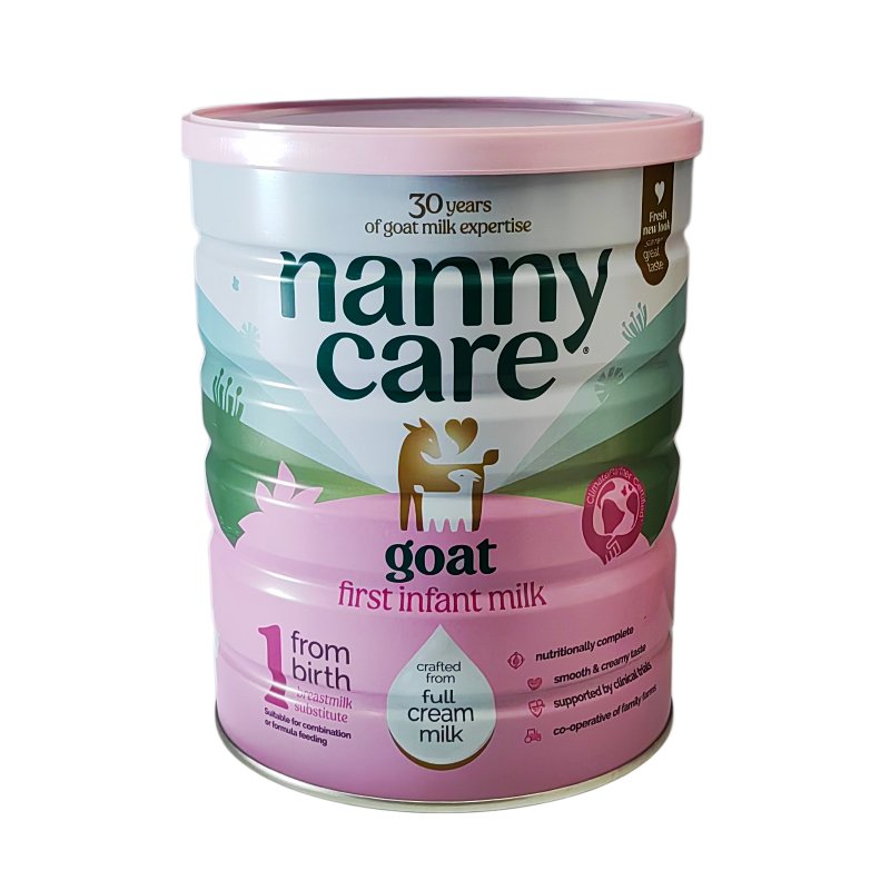 英国 纳尼凯尔(Nannycare)婴幼儿羊奶粉1段 800g 适合0-6个月(新旧包装随机发货)