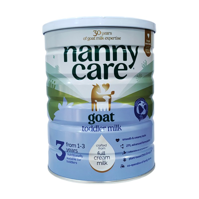 英国 纳尼凯尔(Nannycare)婴幼儿羊奶粉3段900g 适合1岁+(新旧包装随机发货)