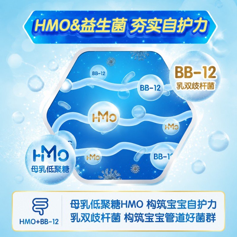 澳洲 雀巢(Nestle)NAN OPTIPRO 瑞铂能恩婴幼儿小分子蛋白配方奶粉1段 800g(新版hmo)
