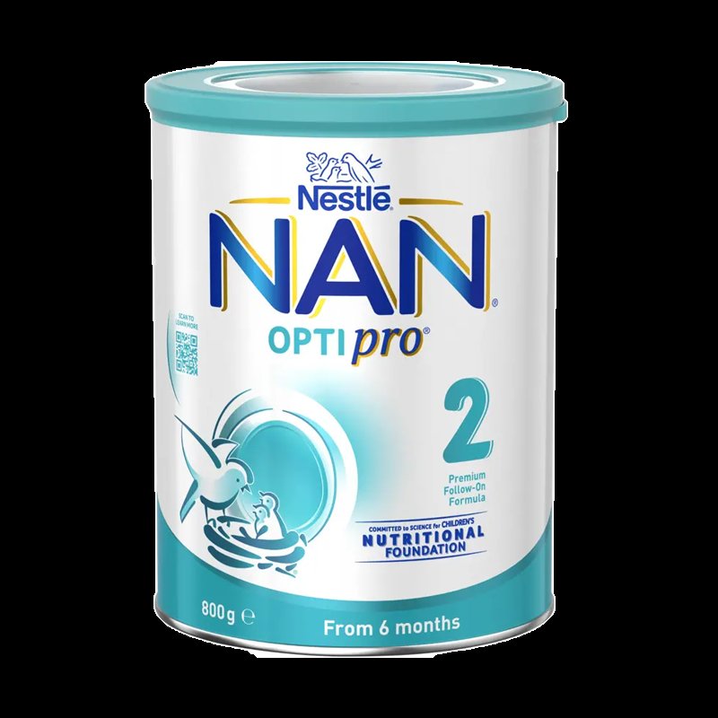 澳洲 雀巢(Nestle)NAN OPTIPRO 瑞铂能恩婴幼儿小分子蛋白配方奶粉2段 800g(新版hmo)