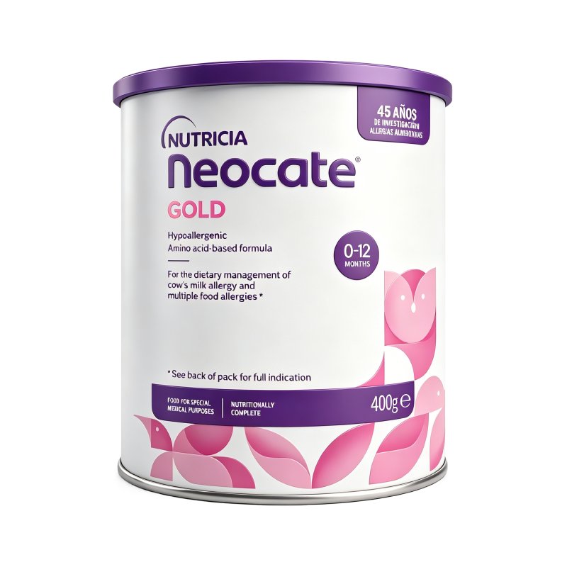 澳洲 纽康特(Neocate)Gold全水解防腹泻特殊配方奶粉婴幼儿配方奶粉 400g(新旧包装随机发货)