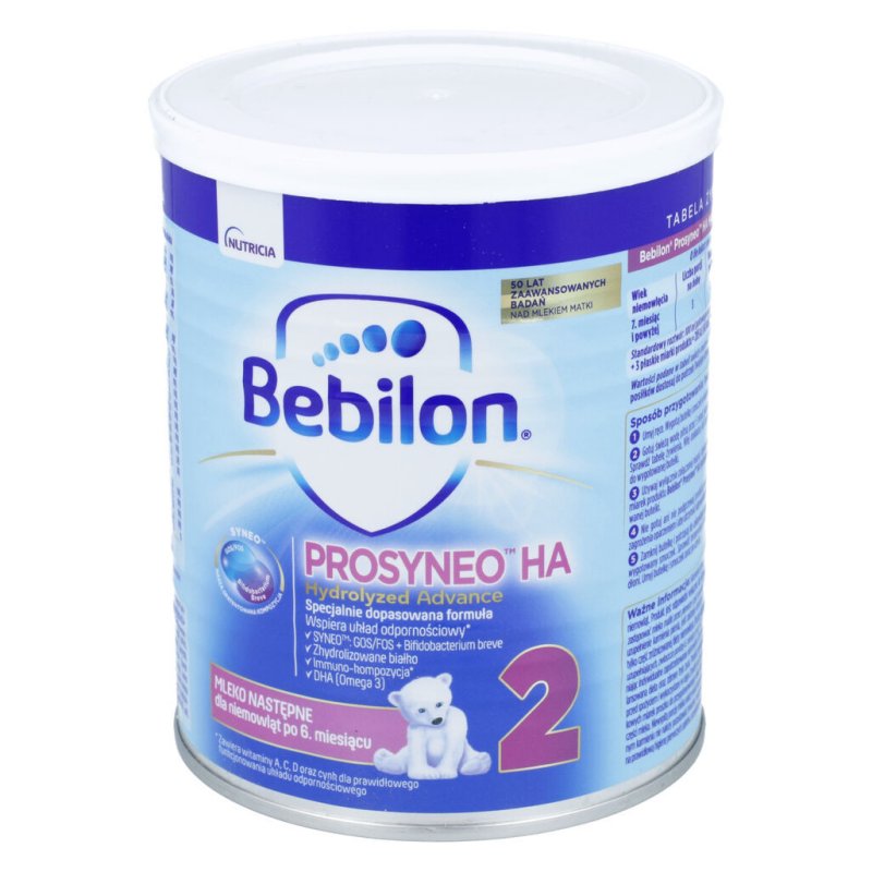 波兰 牛栏(Bebilon)HA半水解奶粉2段 400g 适合6-12个月(新旧包装随机发货)
