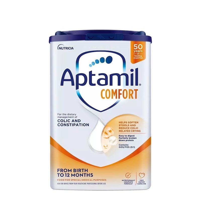 英国 爱他美(Aptamil)舒适半水解奶粉 800g 适合0-12个月