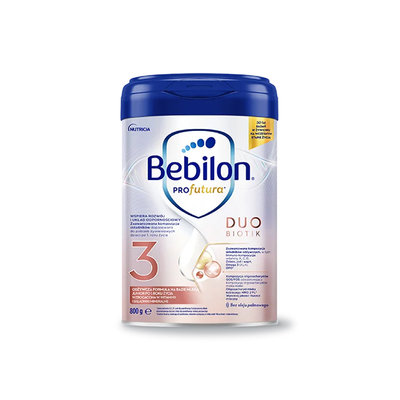 波兰 牛栏(Bebilon)婴儿配方奶粉3段白金版800g 适合12-24个月(新旧包装随机发货)