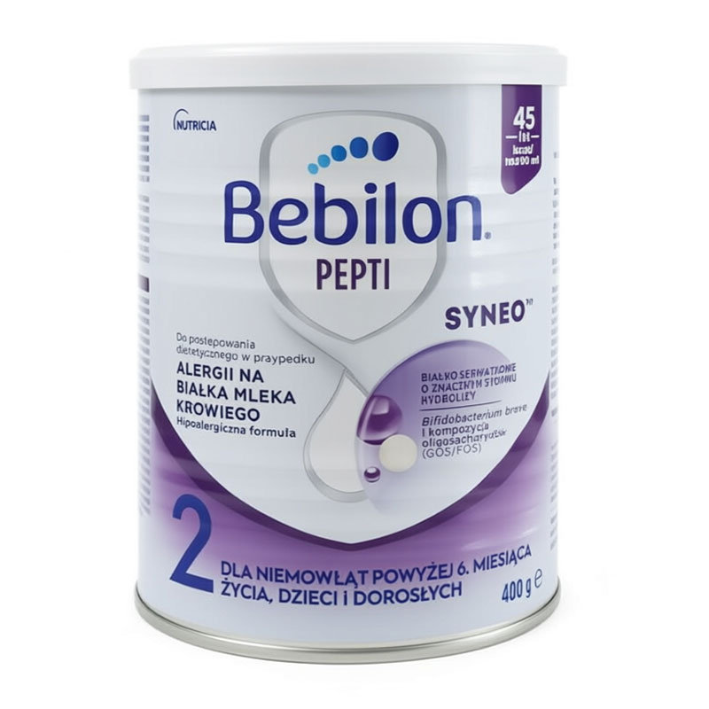 波兰 牛栏(Bebilon)纽太特DHA深度水解2段400g (太益加)适合6-12个月 新旧包装随机发货